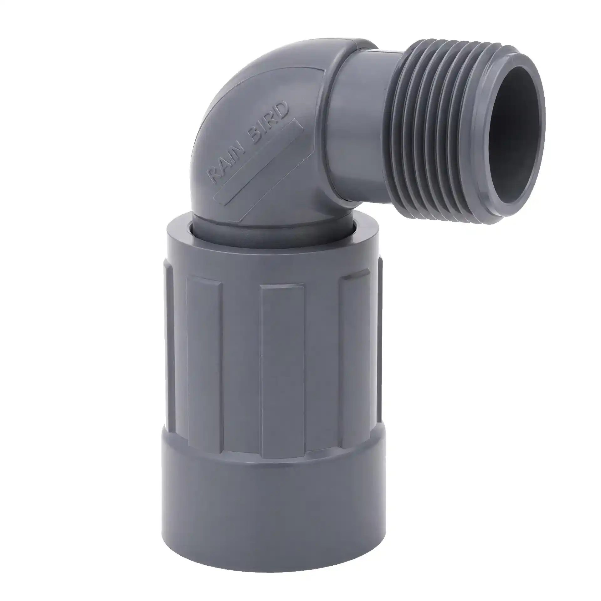 Rain Bird PVC Ventilverteiler 1206-010 - 90° Bogen mit 1 Zoll AG auf 1 Zoll IG