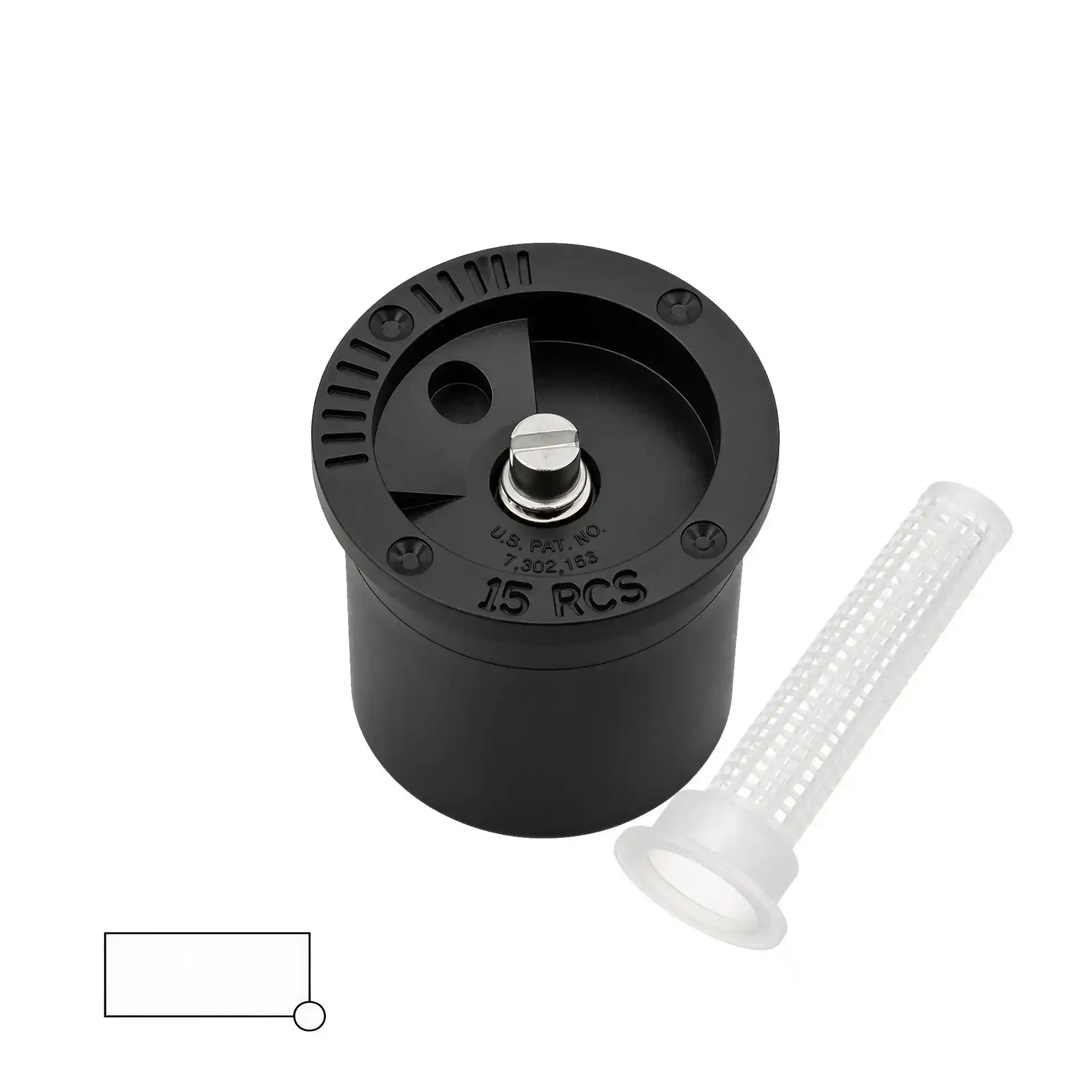 Rain Bird MPR-15RCS rechte Eckstreifendüse - Rechteck 1,2 x 4,6 m
