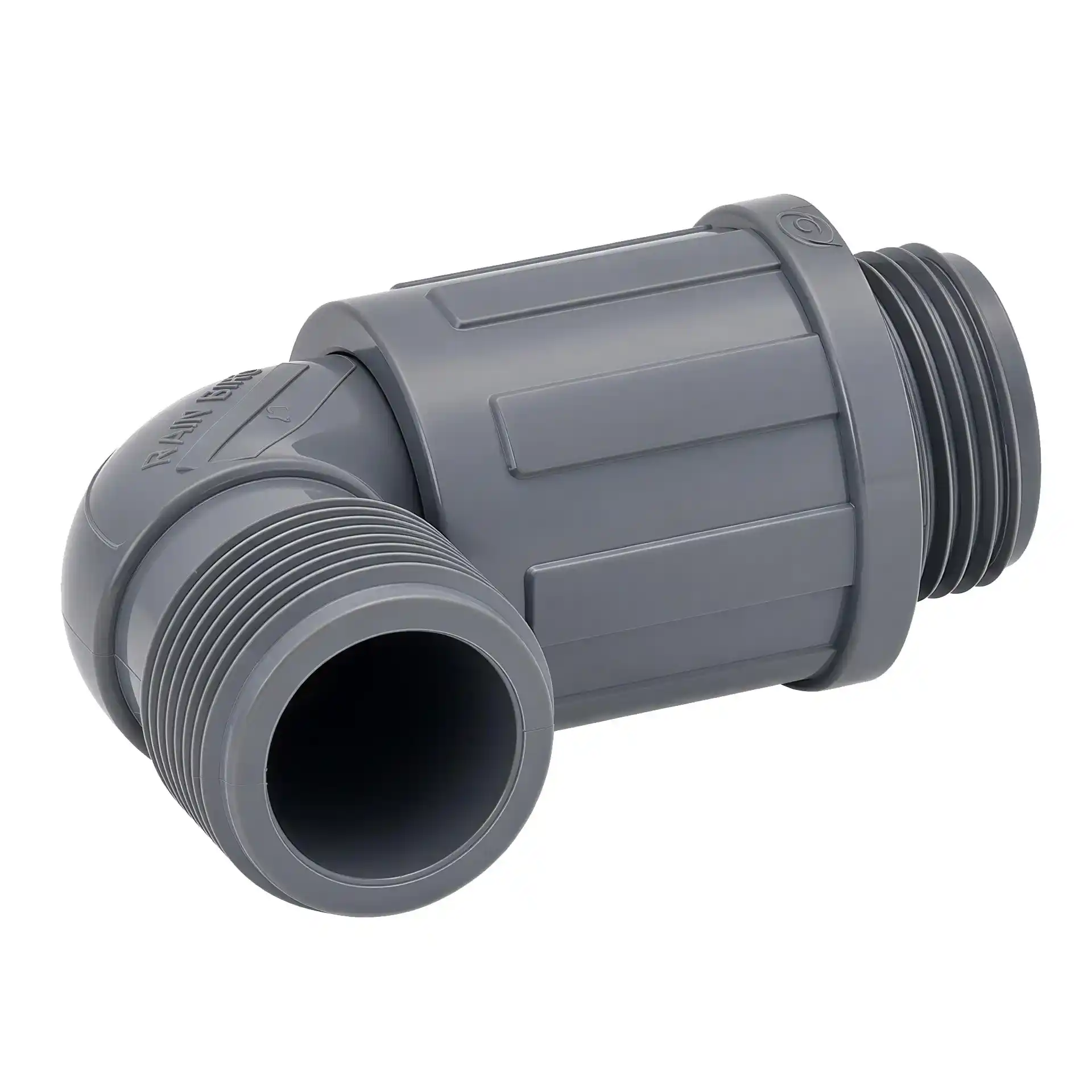 Rain Bird PVC Ventilverteiler 1306-010 - 90° Bogen mit 1 Zoll AG auf 1 Zoll AG