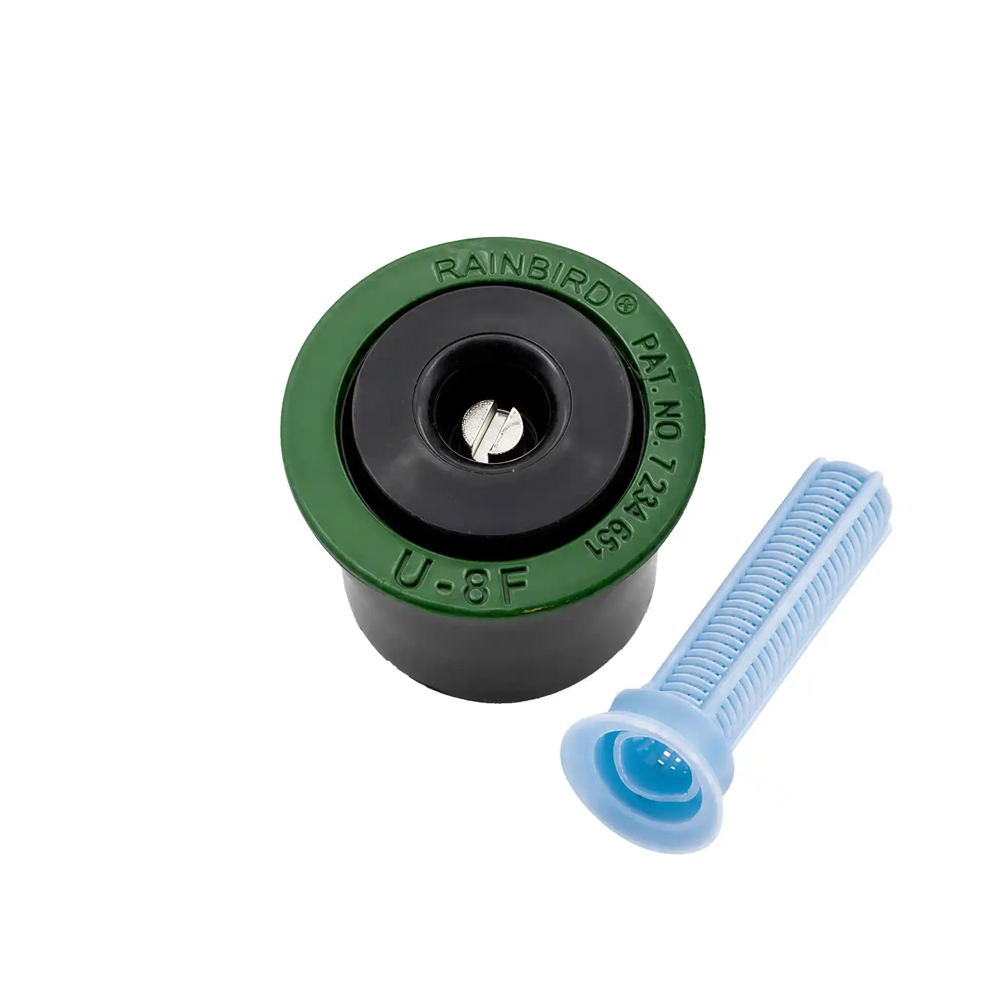 Rain Bird U-8F dual-orifice spray nozzle - 360° full-circle - 1.7 to 2.4 m radius