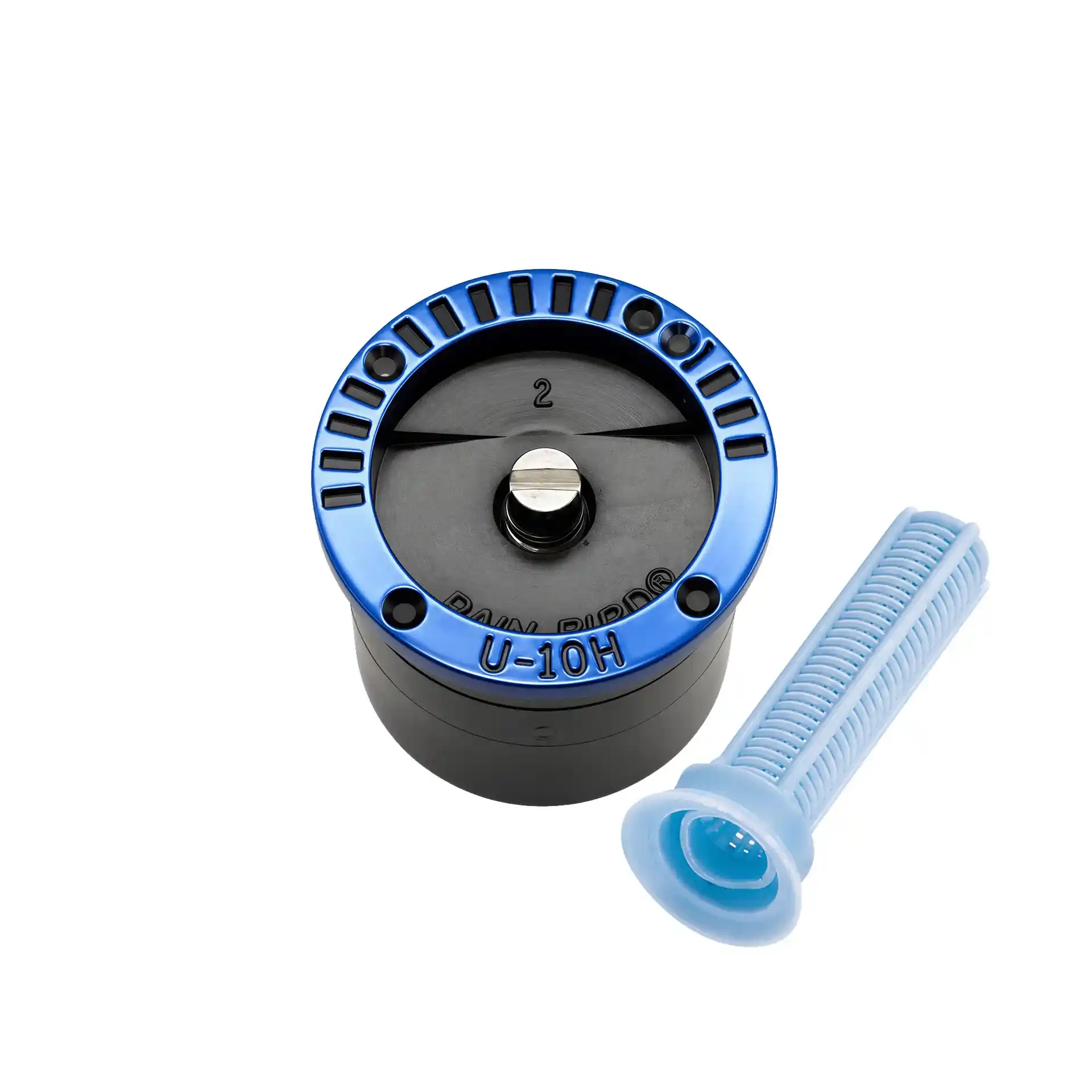 Rain Bird U-10H dual-orifice spray nozzle - 180° half-circle - 2.1 to 3.1 m radius