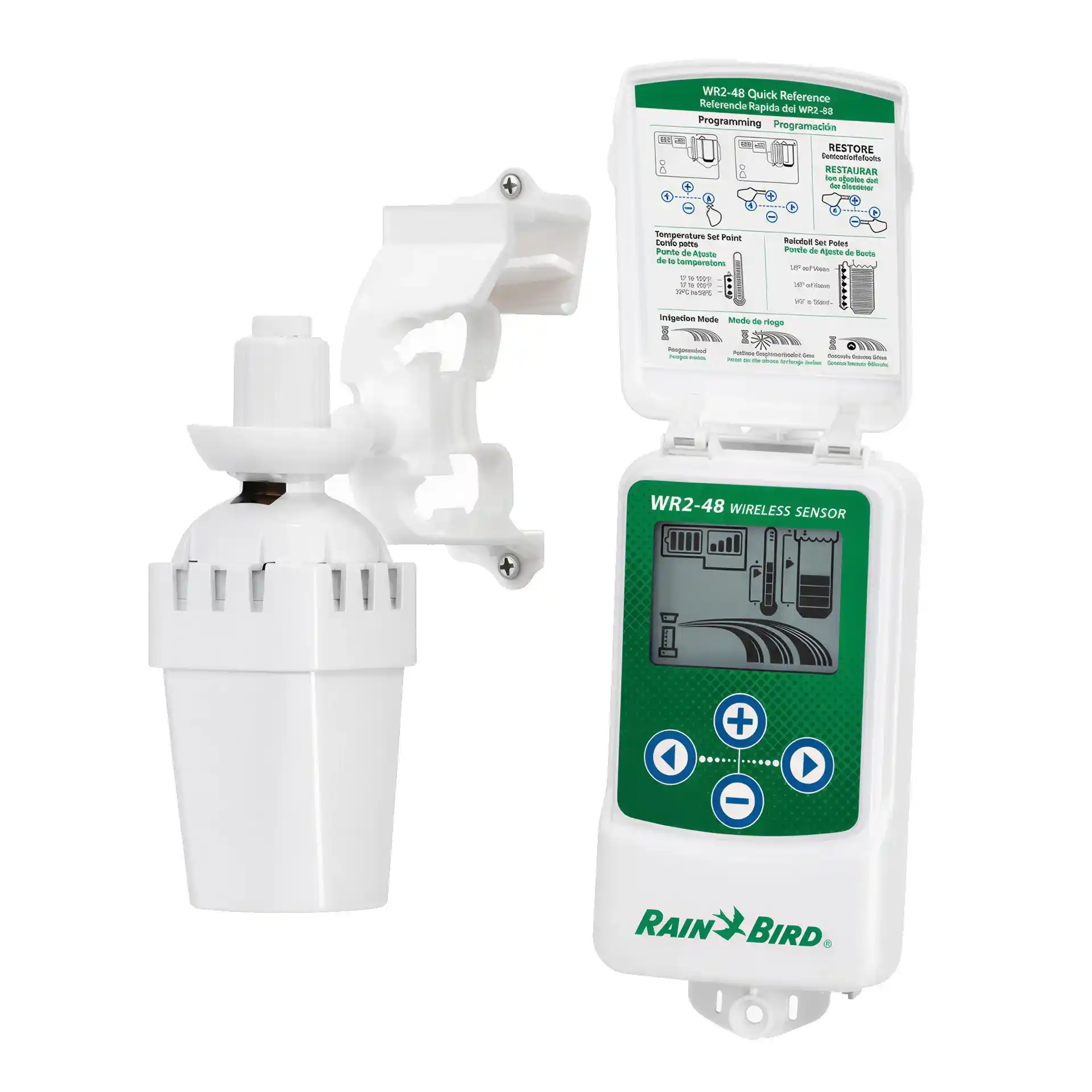Rain Bird WR2 kabelloser Regen- und Frostsensor für 24V Bewässerungssteuergeräte