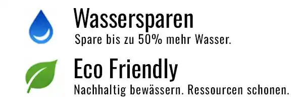 Wassersparen und Ressourcen schonen mit automatischer Rasenbewässerung