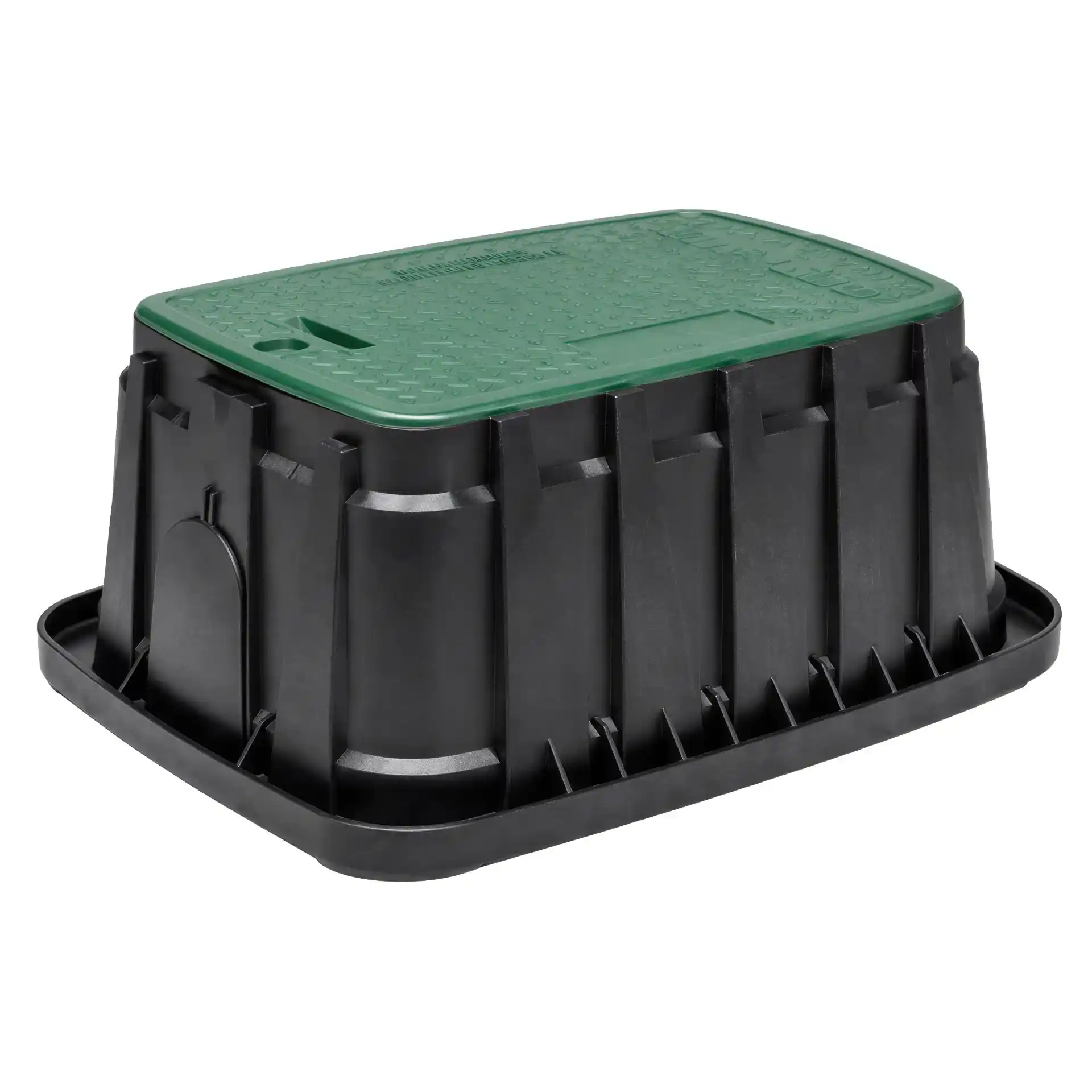 Rain Bird VB-JMB-H rectangular jumbo valve box - 70 x 53 x 31 cm - lockable green lid