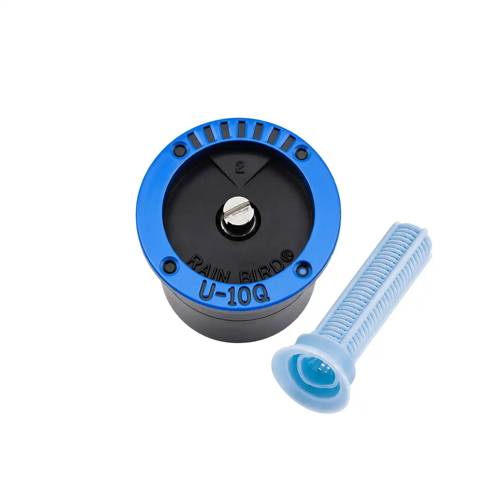 Rain Bird U-10Q dual-orifice spray nozzle - 90° quarter-circle - 2.1 to 3.1 m radius