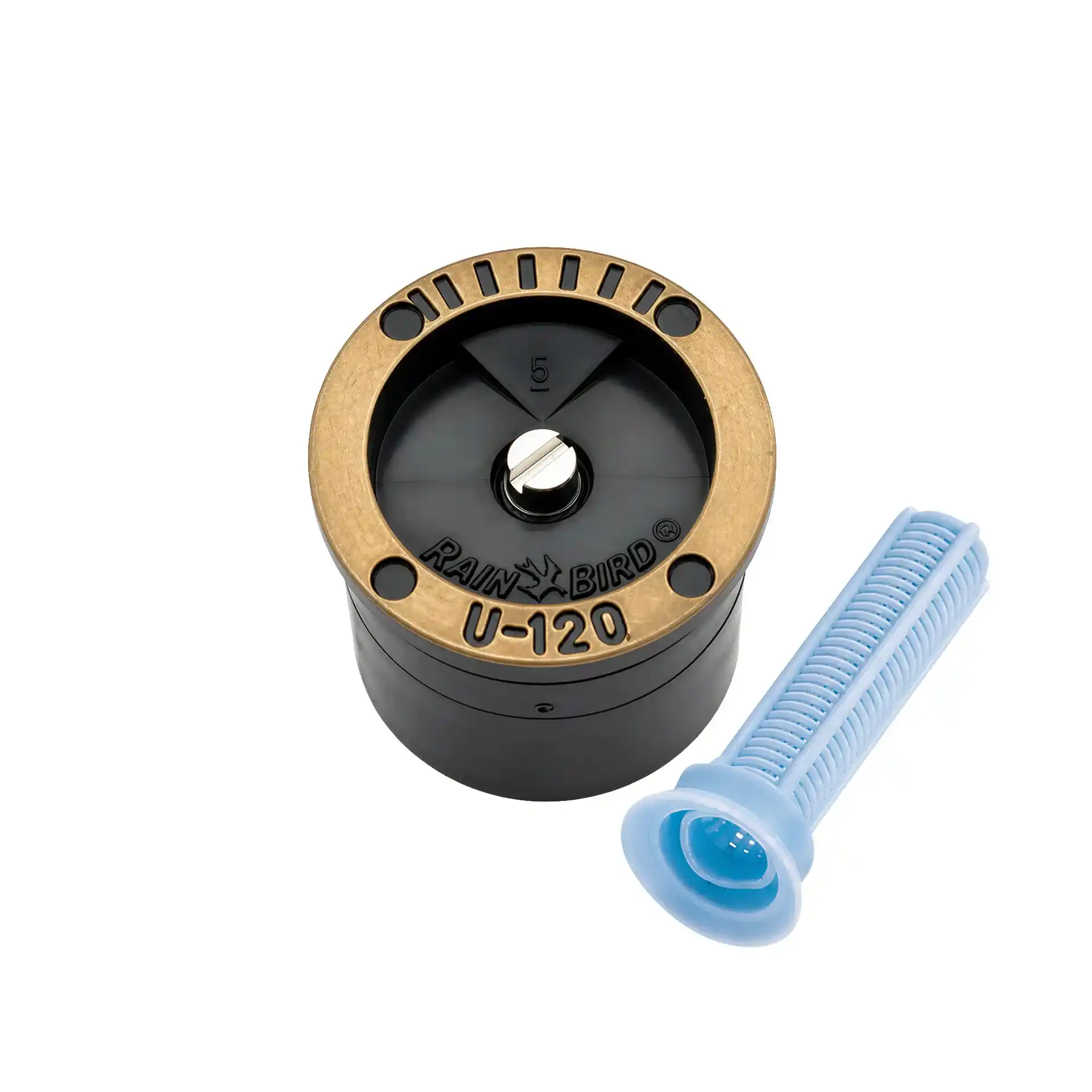 Rain Bird U-12Q dual-orifice spray nozzle - 90° quarter-circle - 2.7 to 3.7 m radius