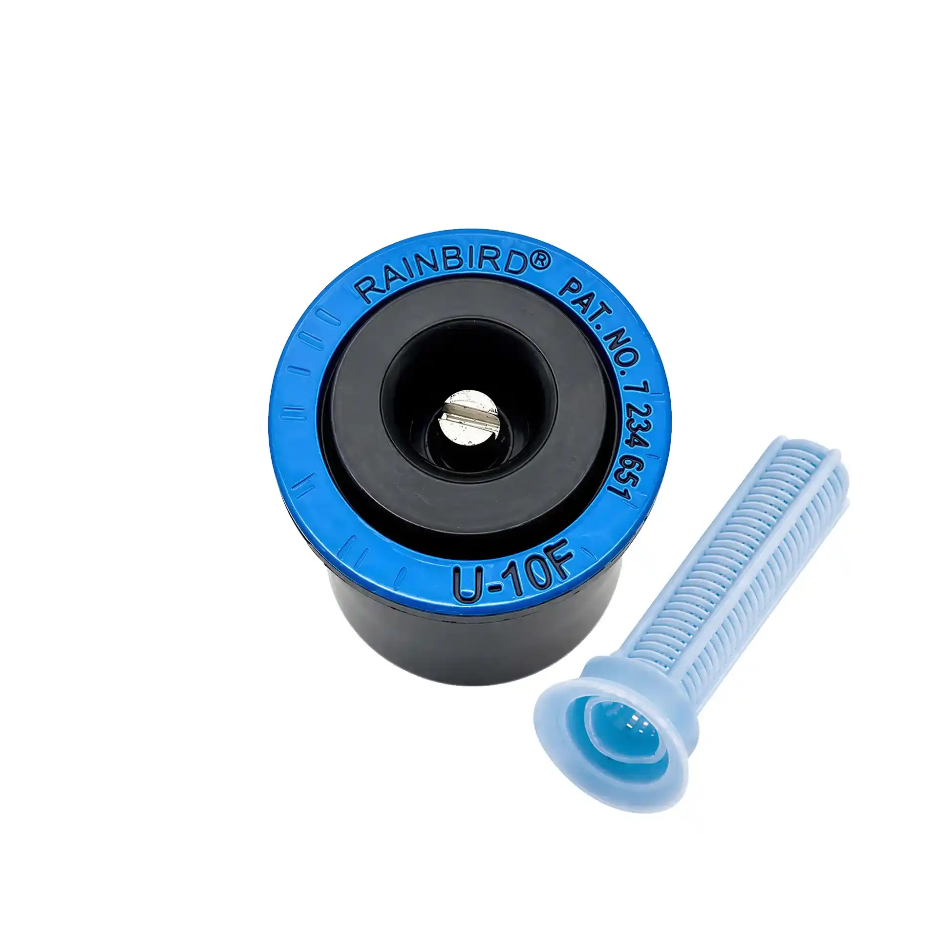 Rain Bird U-10F dual-orifice spray nozzle - 360° full-circle - 2.1 to 3.1 m radius