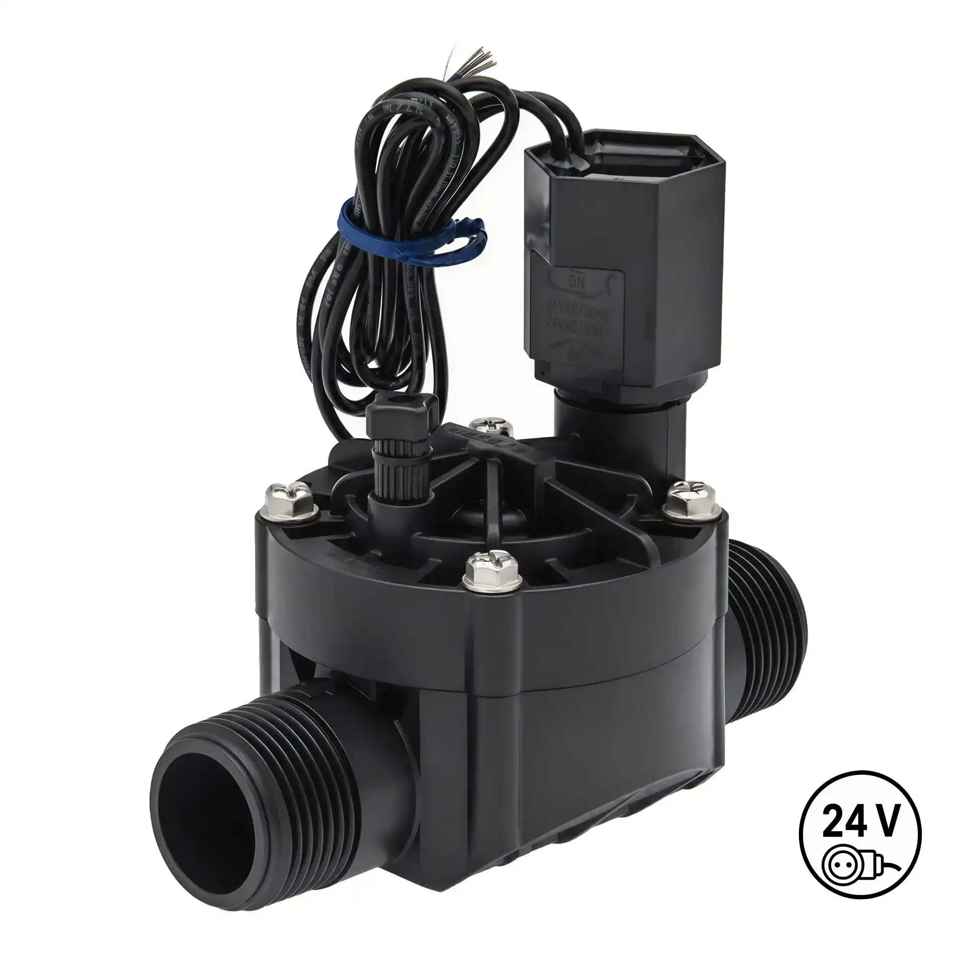 Rain Bird Magnetventil 100-HV-MM-24V (0,05 - 6,82 m³/h) - 1 Zoll AG