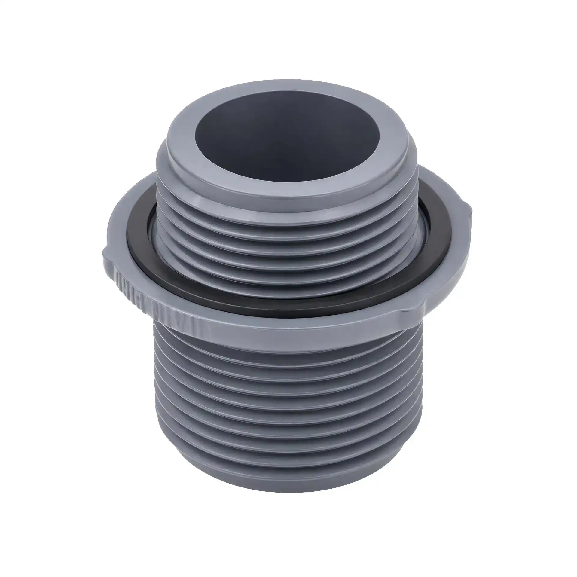 Rain Bird PVC Ventilverteiler 1282-010 - Verbinder mit Dichtung - 1 Zoll AG auf 1 Zoll AG