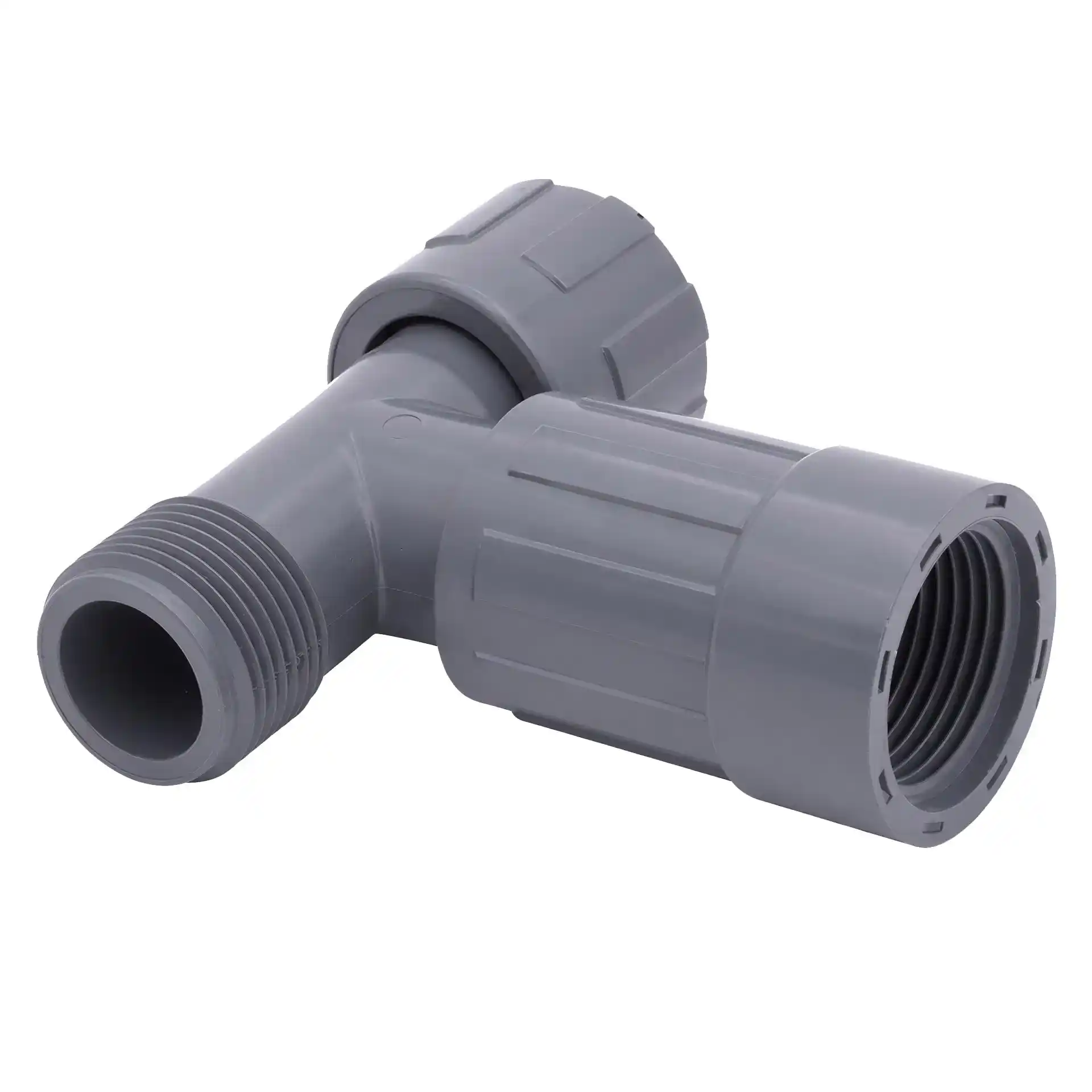 Rain Bird PVC Ventilverteiler 1201-010 - T-Stück - 1 Zoll IG auf 1 Zoll IG + AG