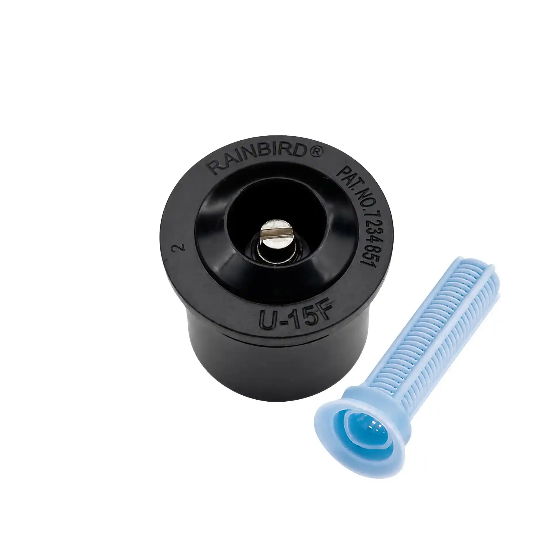Rain Bird U-15F dual-orifice spray nozzle - 360° full-circle - 3.4 to 4.6 m radius