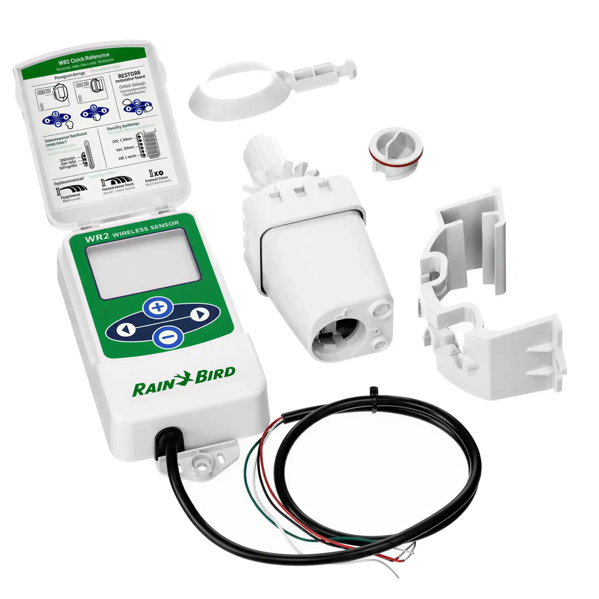Rain Bird WR2 kabelloser Regen- und Frostsensor für 24V Bewässerungssteuergeräte