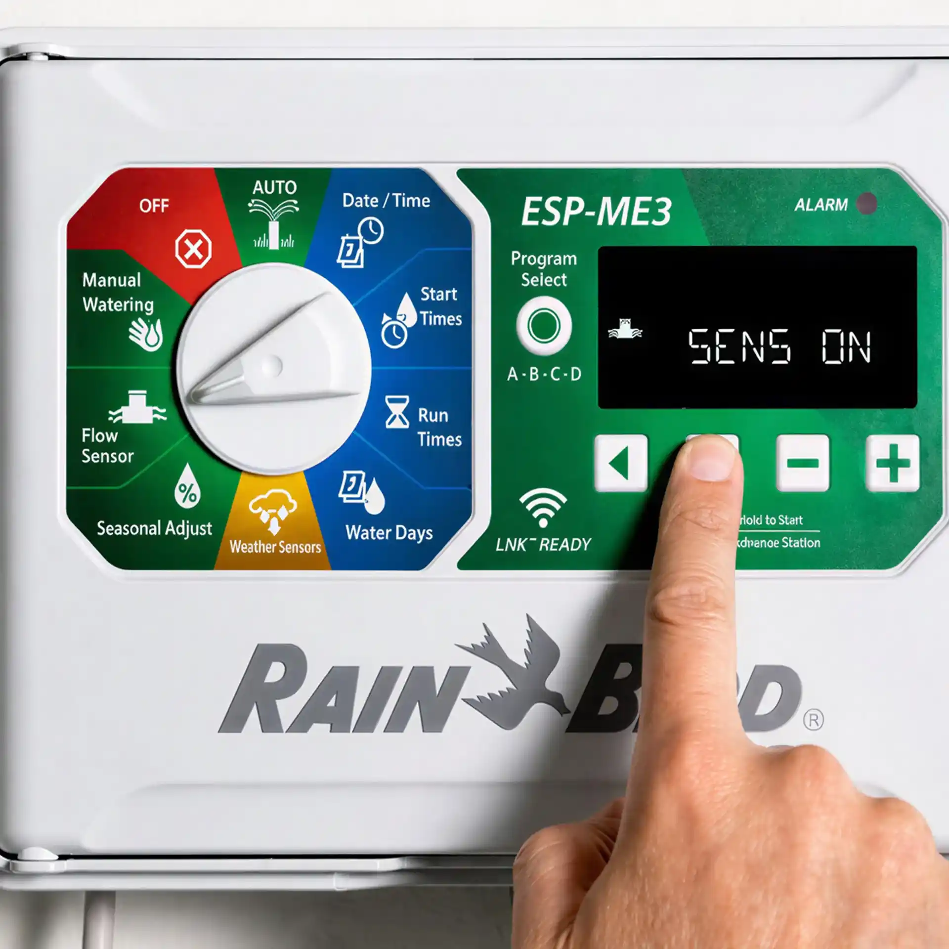 Rain Bird ESP-ME3-230V Steuergerät für Außen - 4 bis 22 Zonen - WLAN nachrüstbar