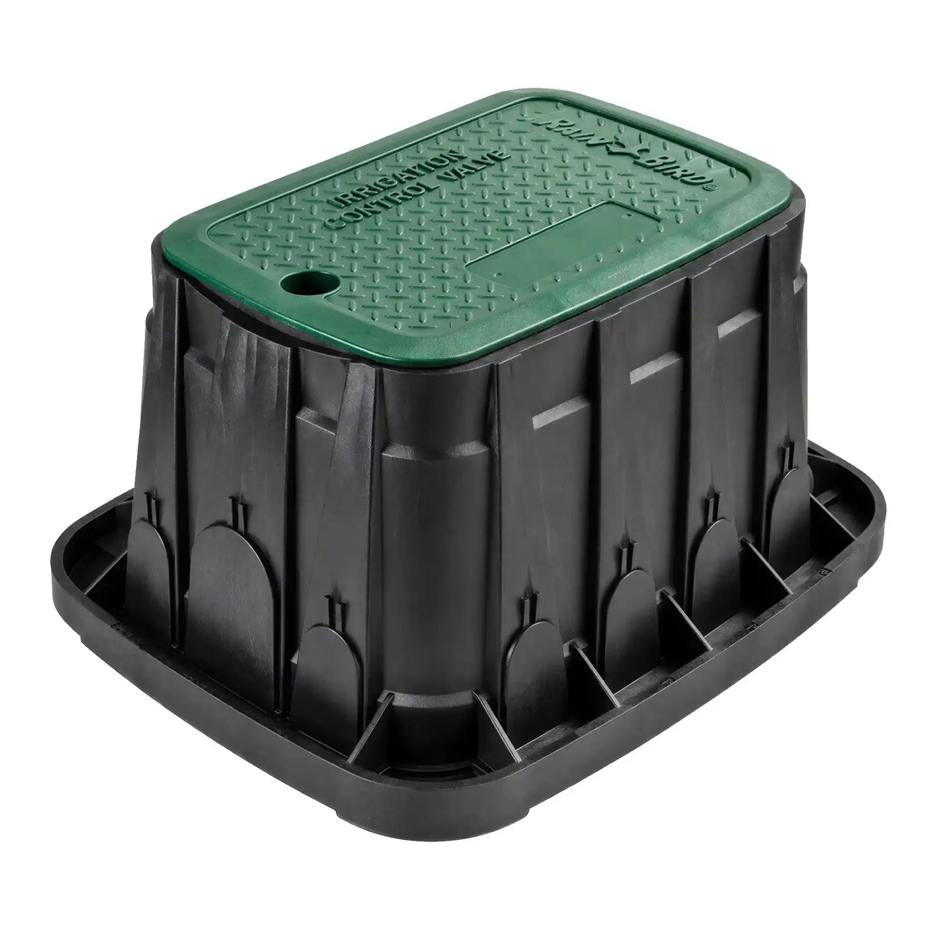 Rain Bird VB-STD-H rectangular standard valve box - 59 x 49 x 31 cm - lockable green lid
